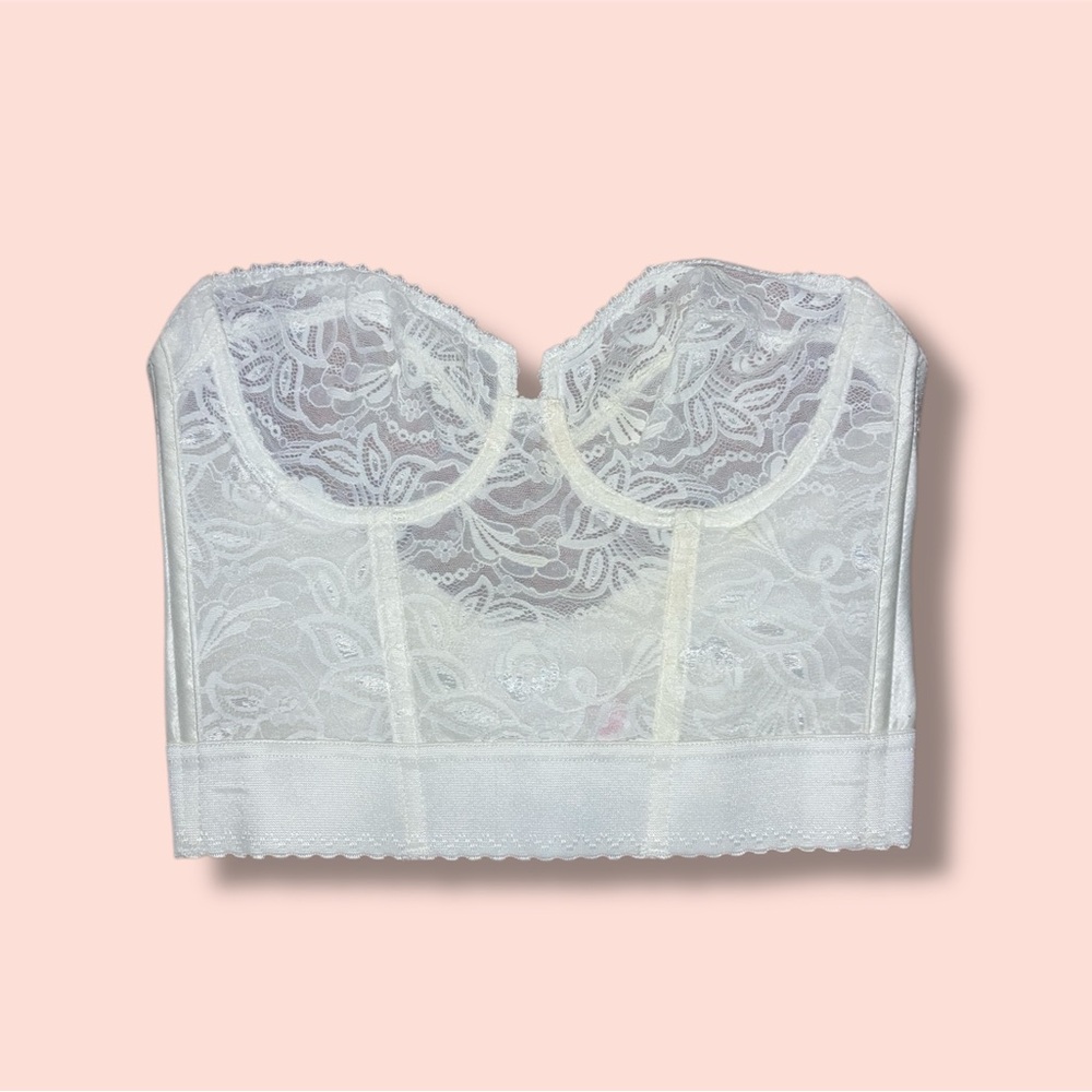White Lace Bustier